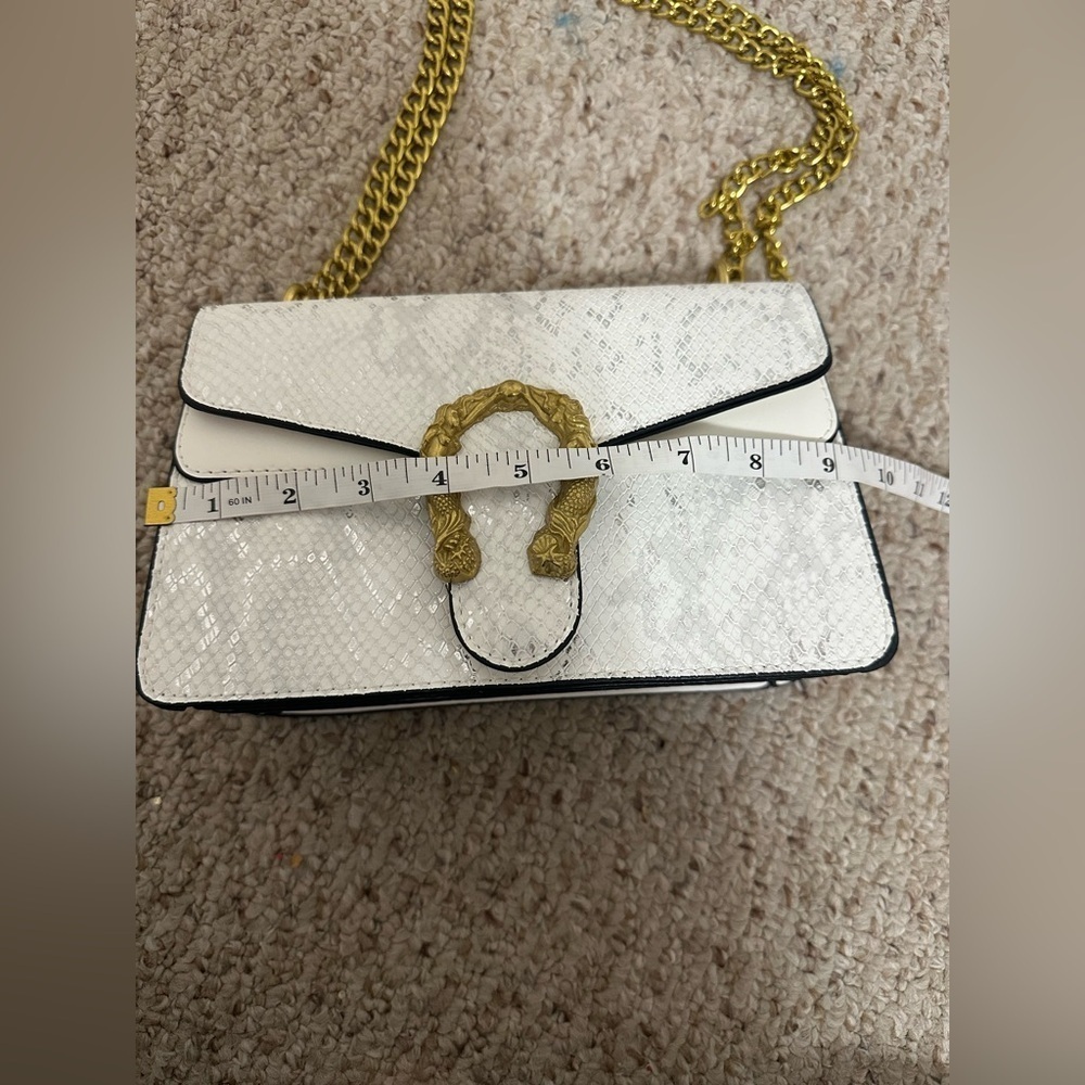 Shoulder or crossbody purse white - Picture 4 of 6